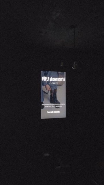 PÙPLA showroom'o 1-erių metų gimtadienio proga - NUOLAIDOS! 🤩

Visoms nenukainuotoms prekėms su nuolaidos kodu VIENERI, bus pritaikyta -20% nuolaida 🙂‍↔️

Nuolaidos pas mus būna LABAI retai, vos 2-3 kartus per metus, todėl nevalia jų pražiopsoti ☝️

PASIKURIAME prieš pasitinkant 2026 metų pavasario kolekciją 🥳