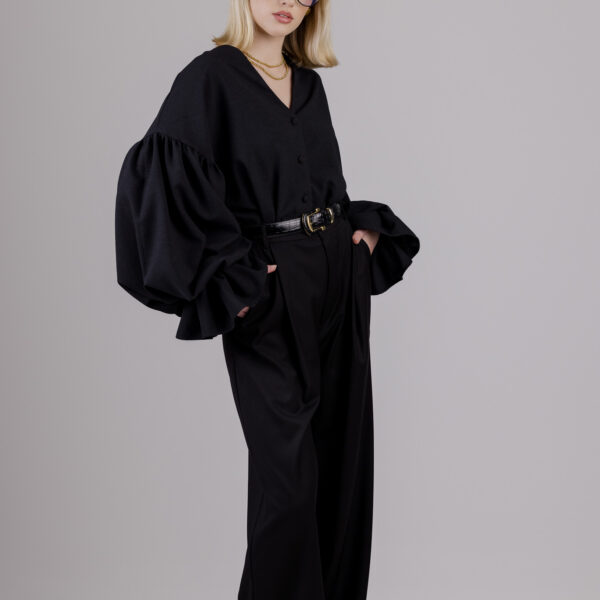 Juodi marškiniai „OPUS“