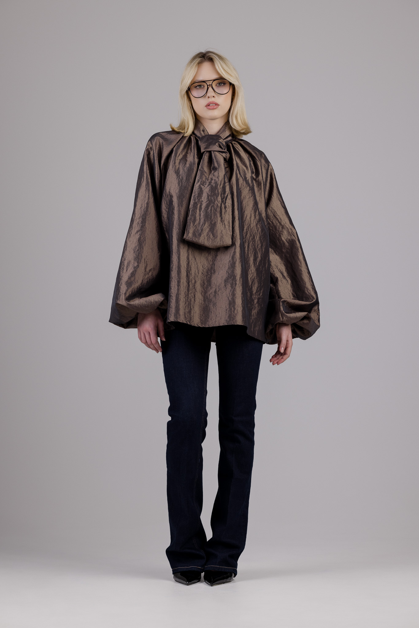 Ruda taftos palaidinė „POISE“ - Image 7