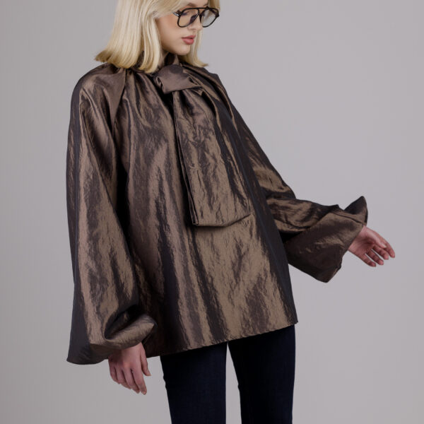 Ruda taftos palaidinė „POISE“