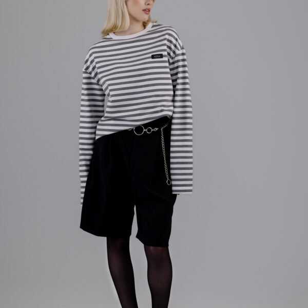 Džemperis „CLASSIC STRIPES MELANGE“