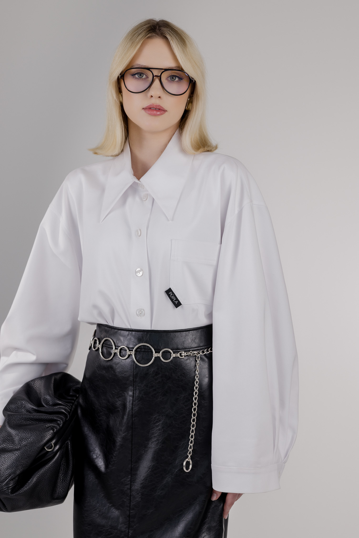 Balti marškiniai „LAYR“ - Image 7