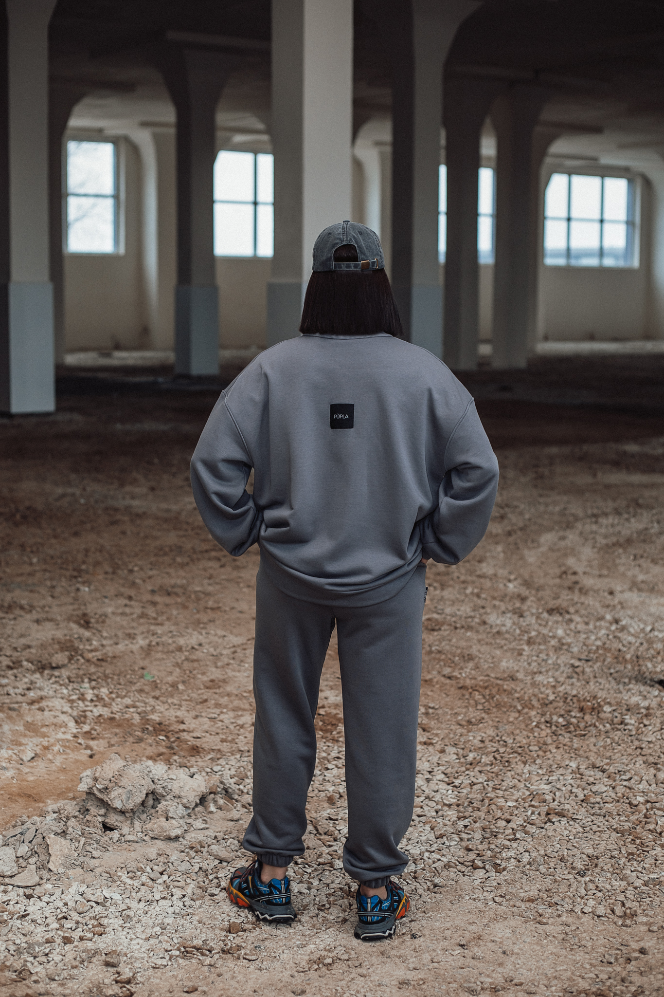 Pilkos klasikinės laisvalaikio kelnės „SHIFT“ - Image 15