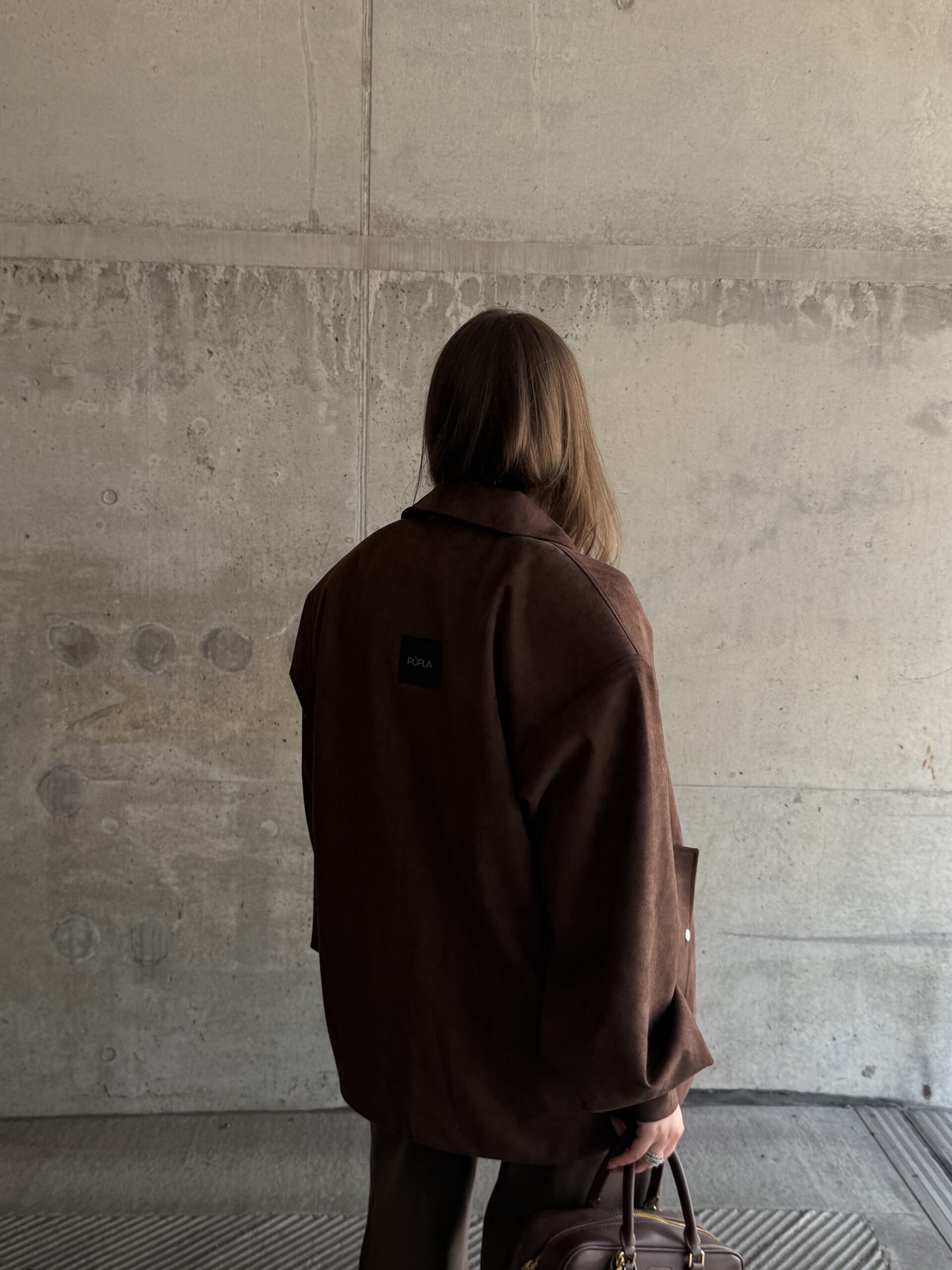 Tamsiai rudas švarkas „VINTAGE“ - Image 12