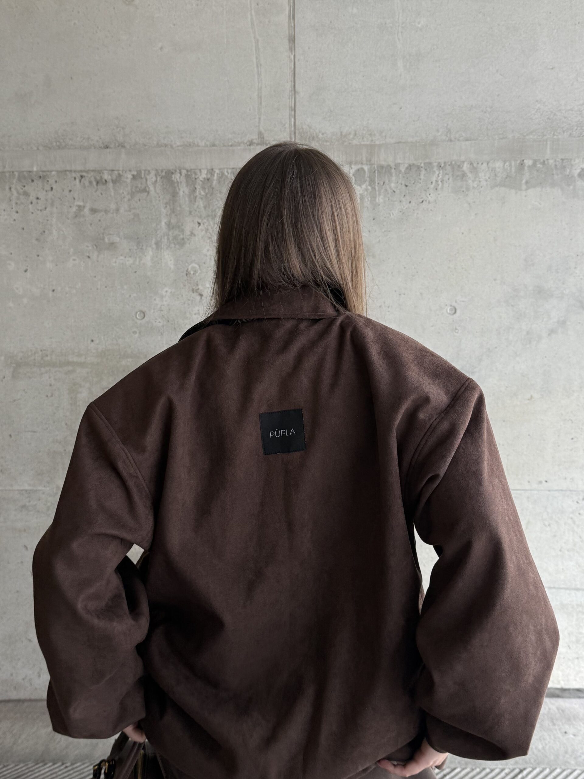 Tamsiai rudas švarkas „VINTAGE“ - Image 11