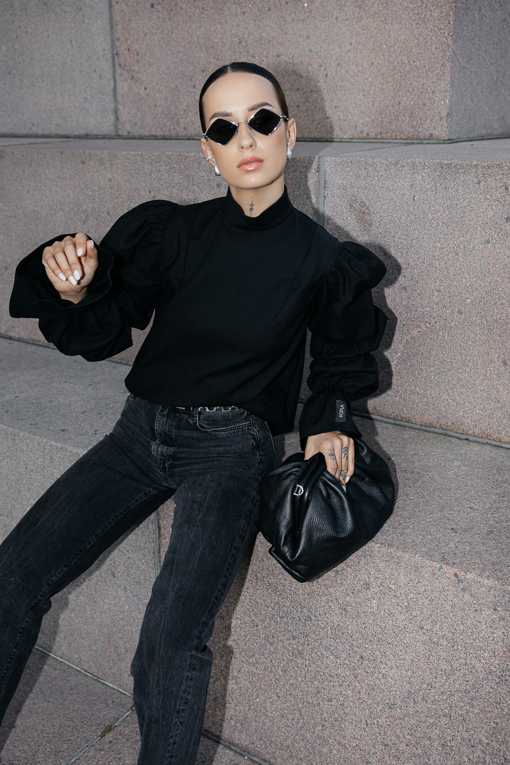 Juoda palaidinė „UMBRA“ - Image 7