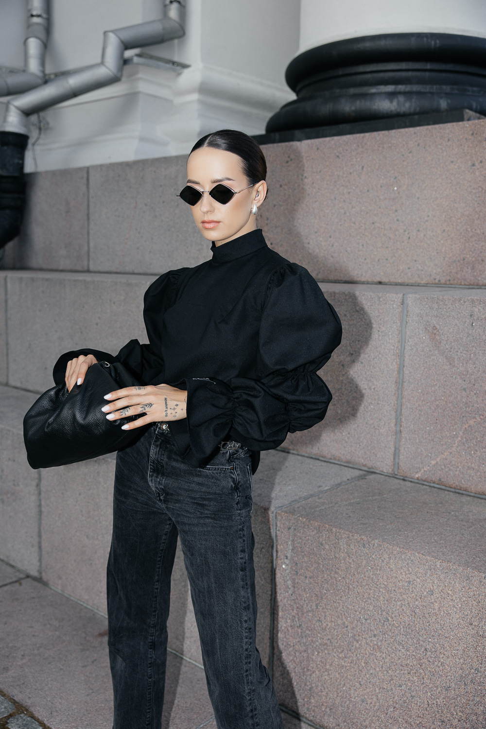 Juoda palaidinė „UMBRA“ - Image 2