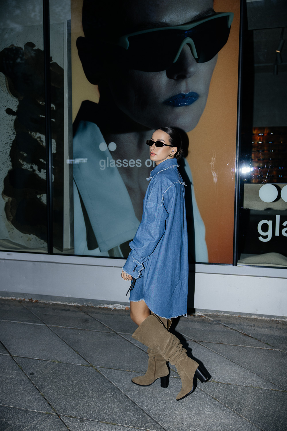 Mėlyni džinsiniai marškiniai „CORD“ - Image 5