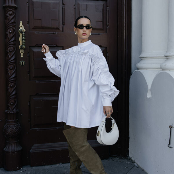 Balta suknelė „AURA“