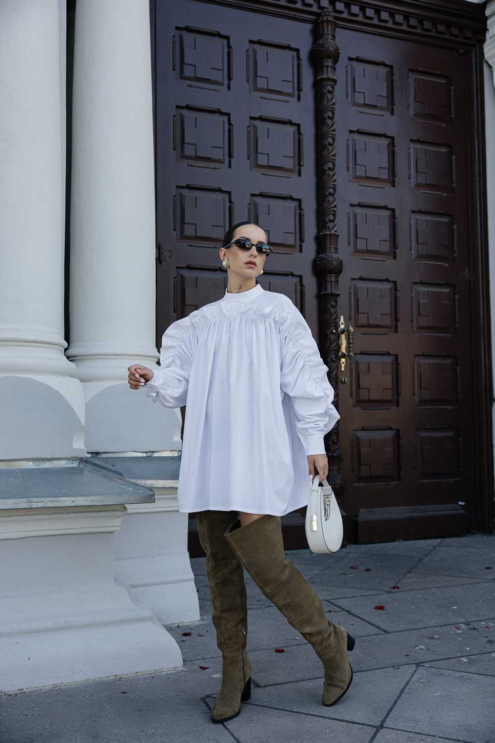 Balta suknelė „AURA“ - Image 5