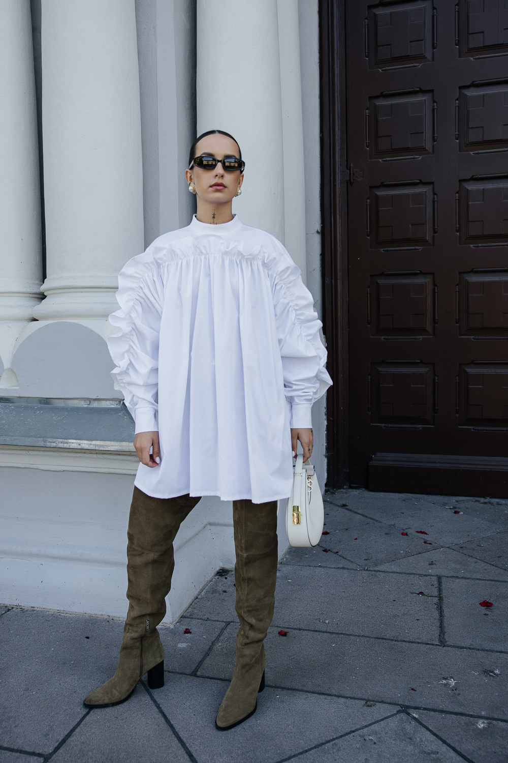 Balta suknelė „AURA“ - Image 10