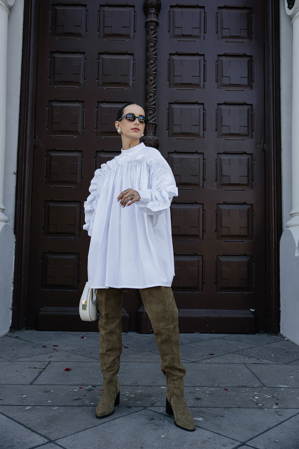 Balta suknelė „AURA“ - Image 8