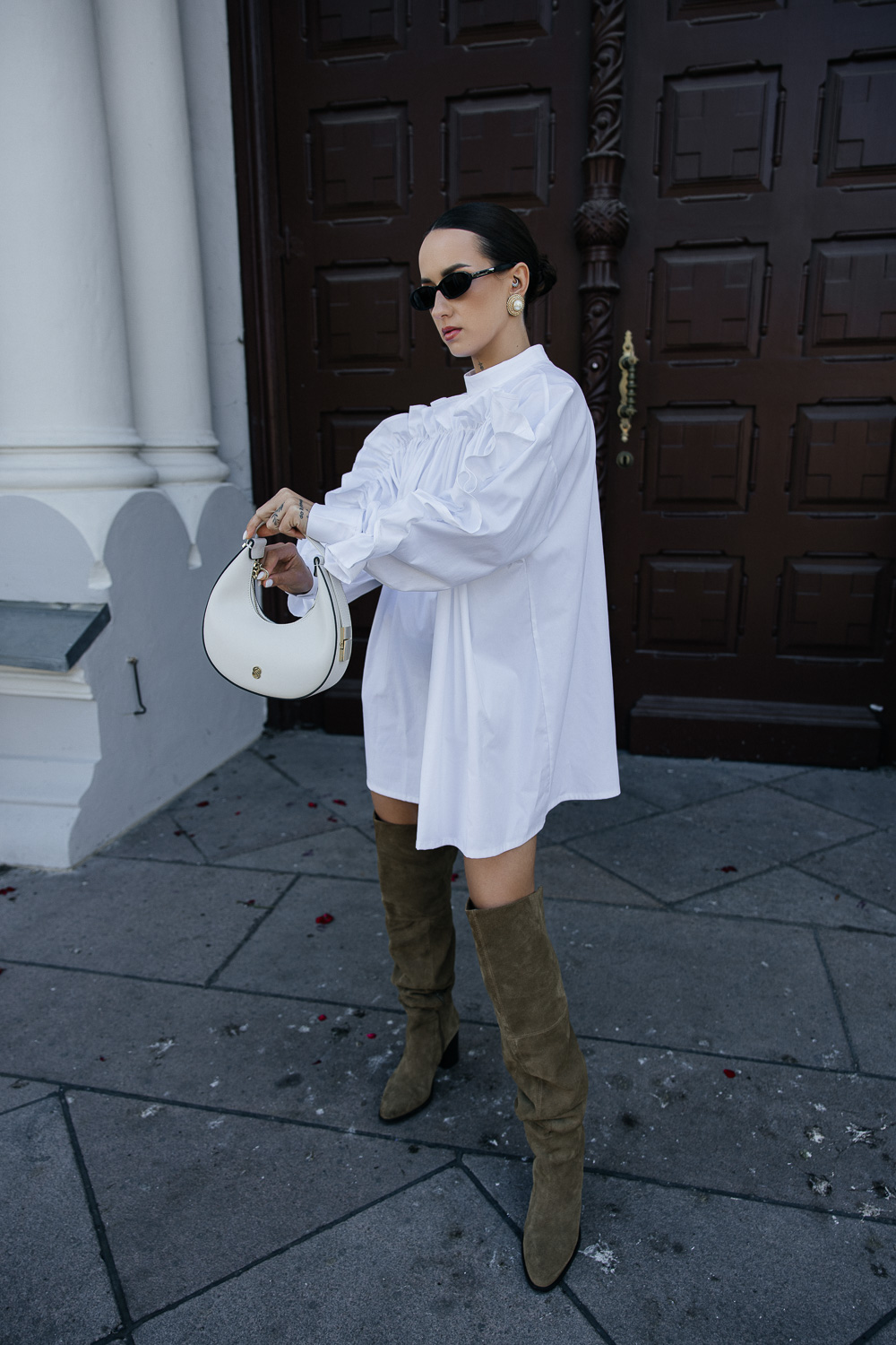 Balta suknelė „AURA“ - Image 6