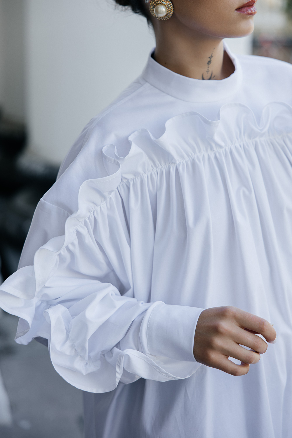 Balta suknelė „AURA“ - Image 4