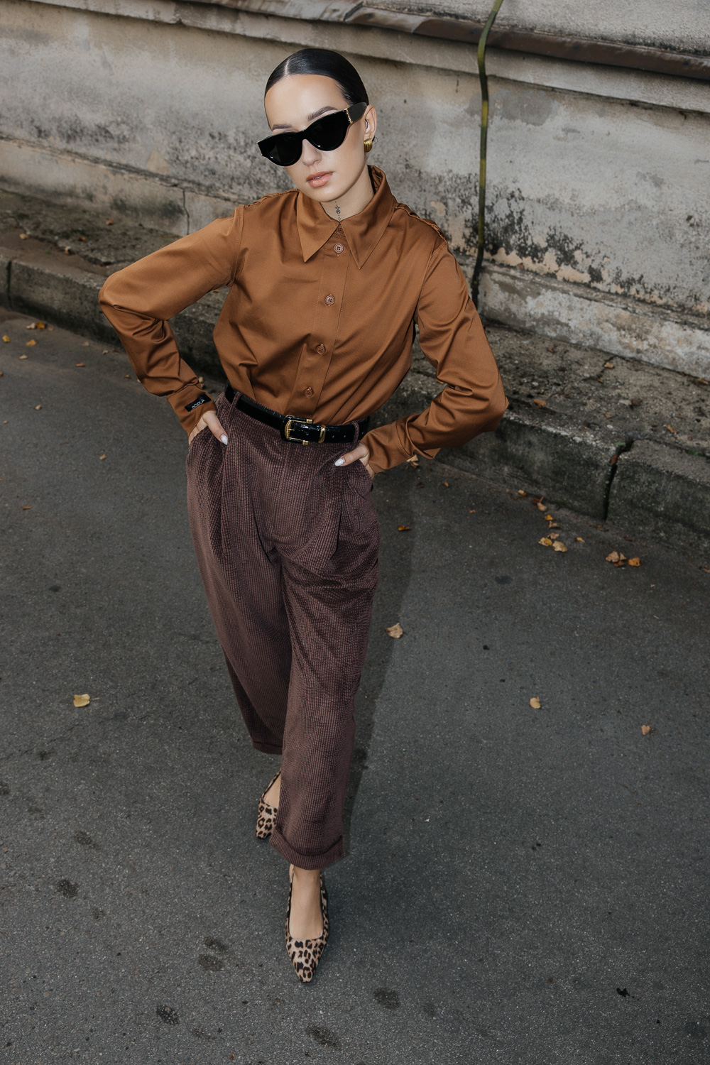 Rudi marškiniai „FRAME“ - Image 8