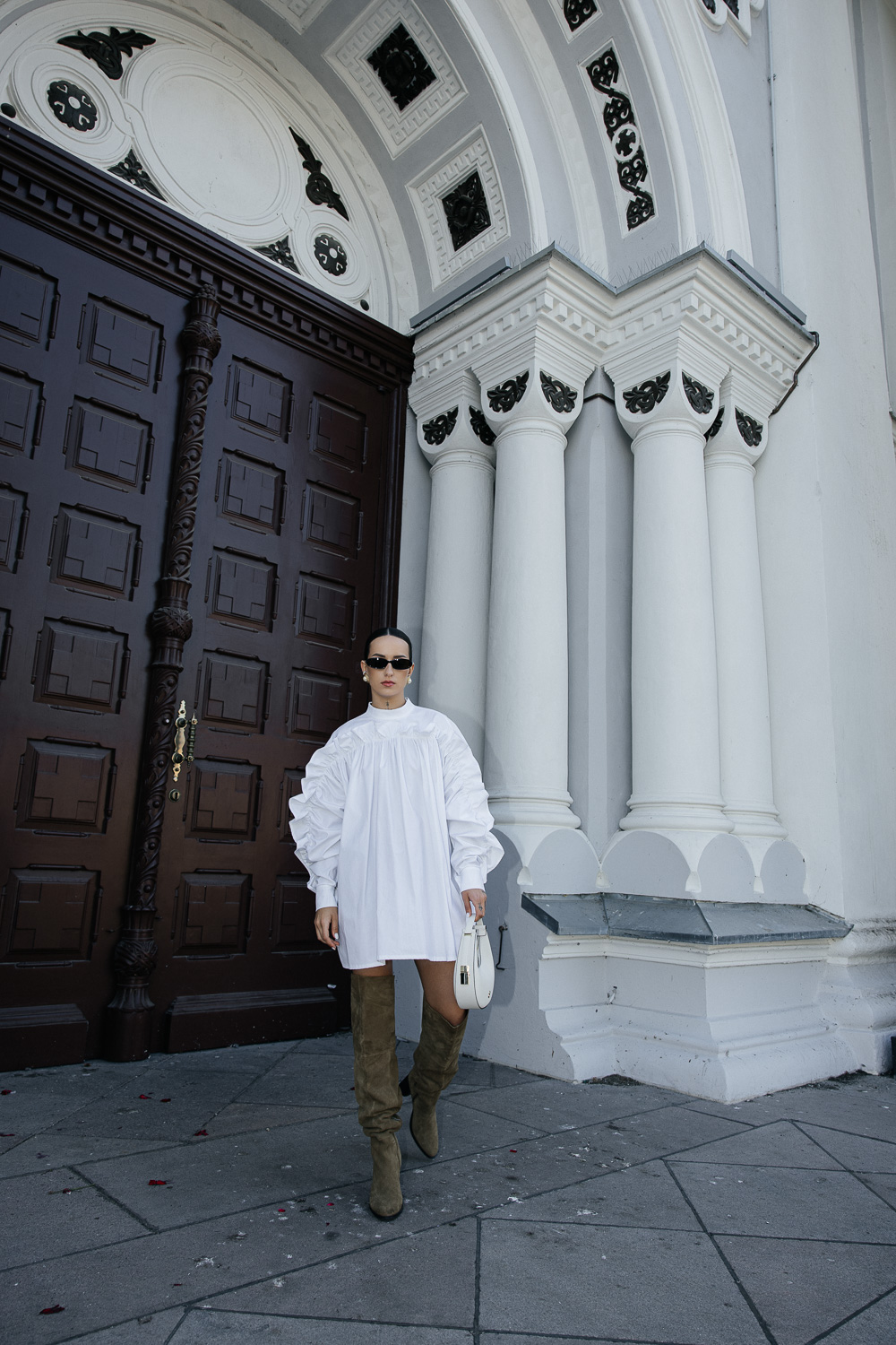 Balta suknelė „AURA“ - Image 2