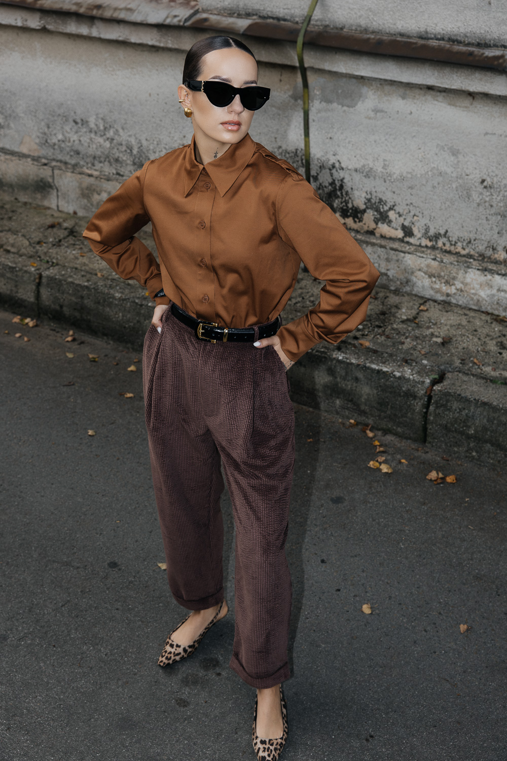 Rudi marškiniai „FRAME“ - Image 7