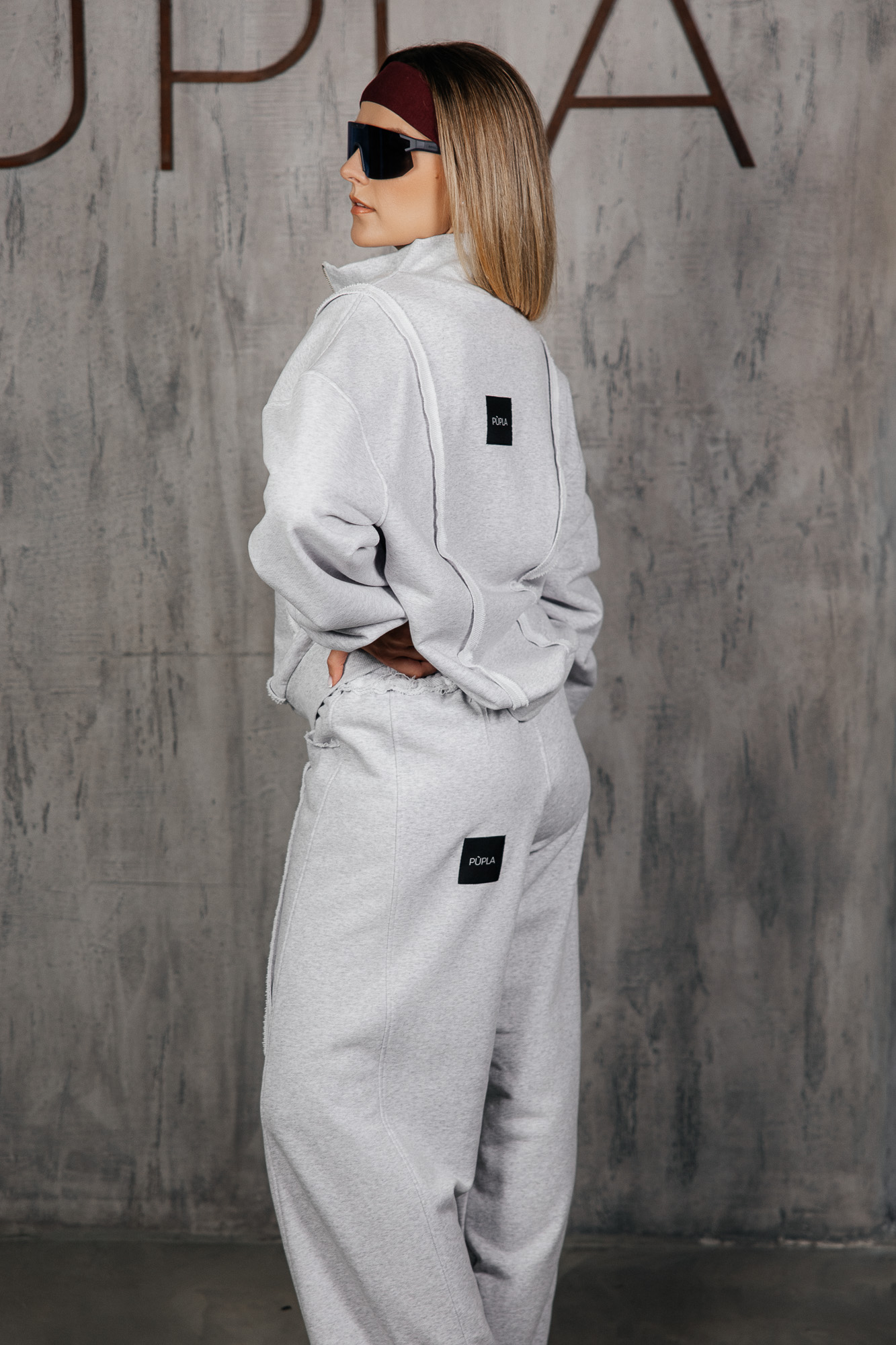 Švesiai pilkas džemperis „EDGE“ - Image 10