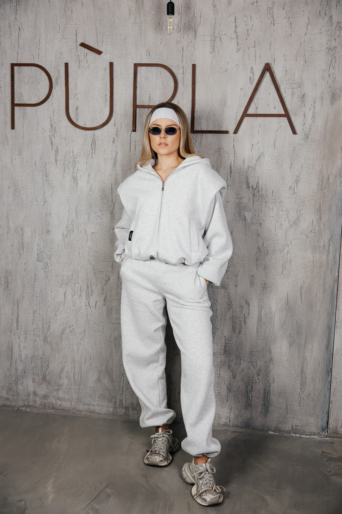 Šviesiai pilkos transformuojamos laisvalaikio kelnės „MASS“ - Image 4