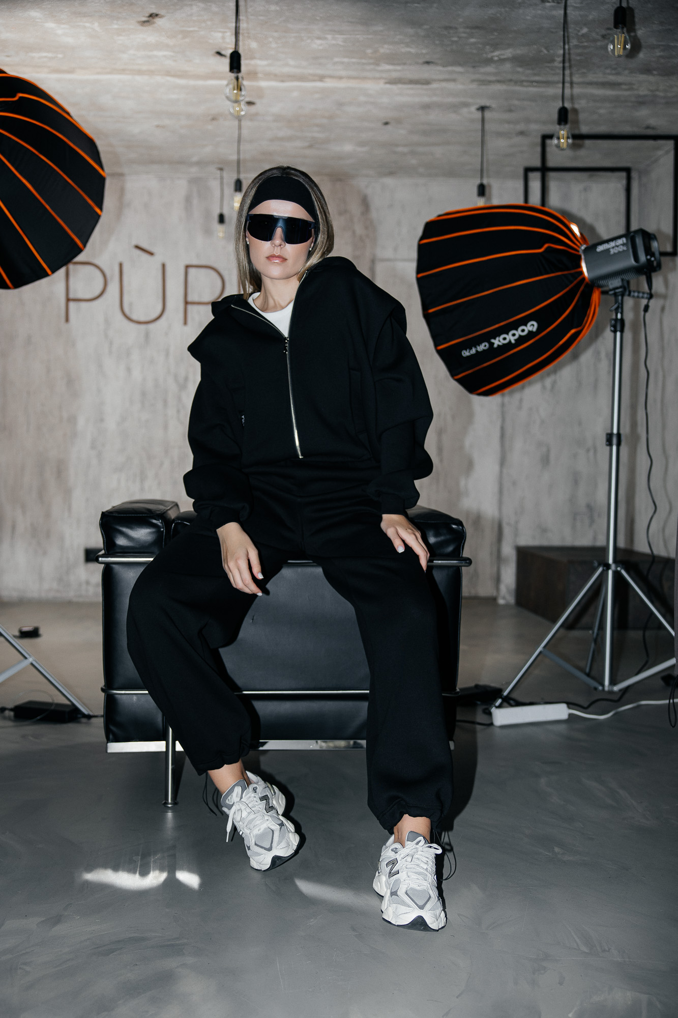 Juodos transformuojamos laisvalaikio kelnės „MASS“ - Image 10