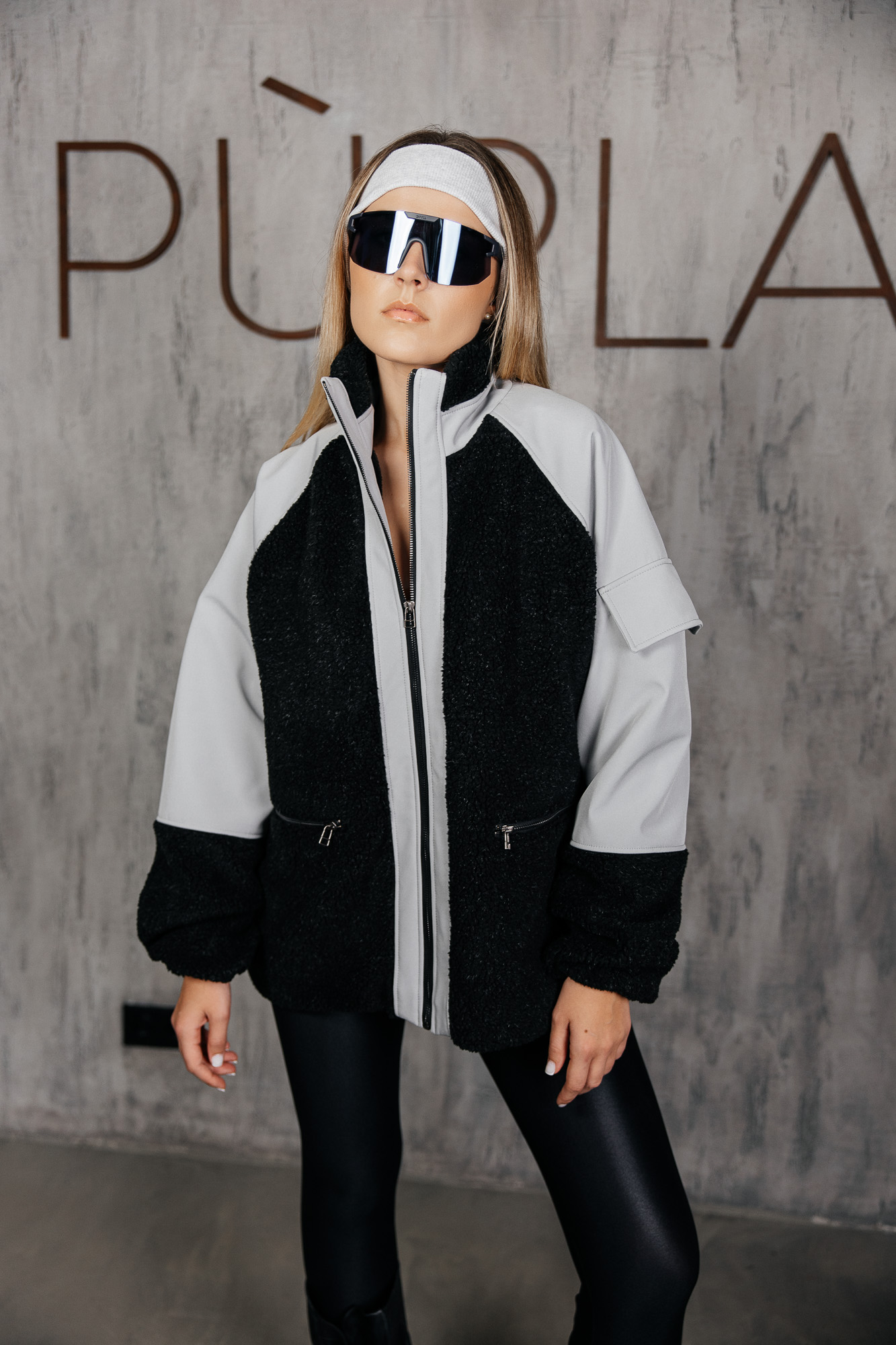 Šviesiai pilka galvos juosta „ARC“ - Image 53