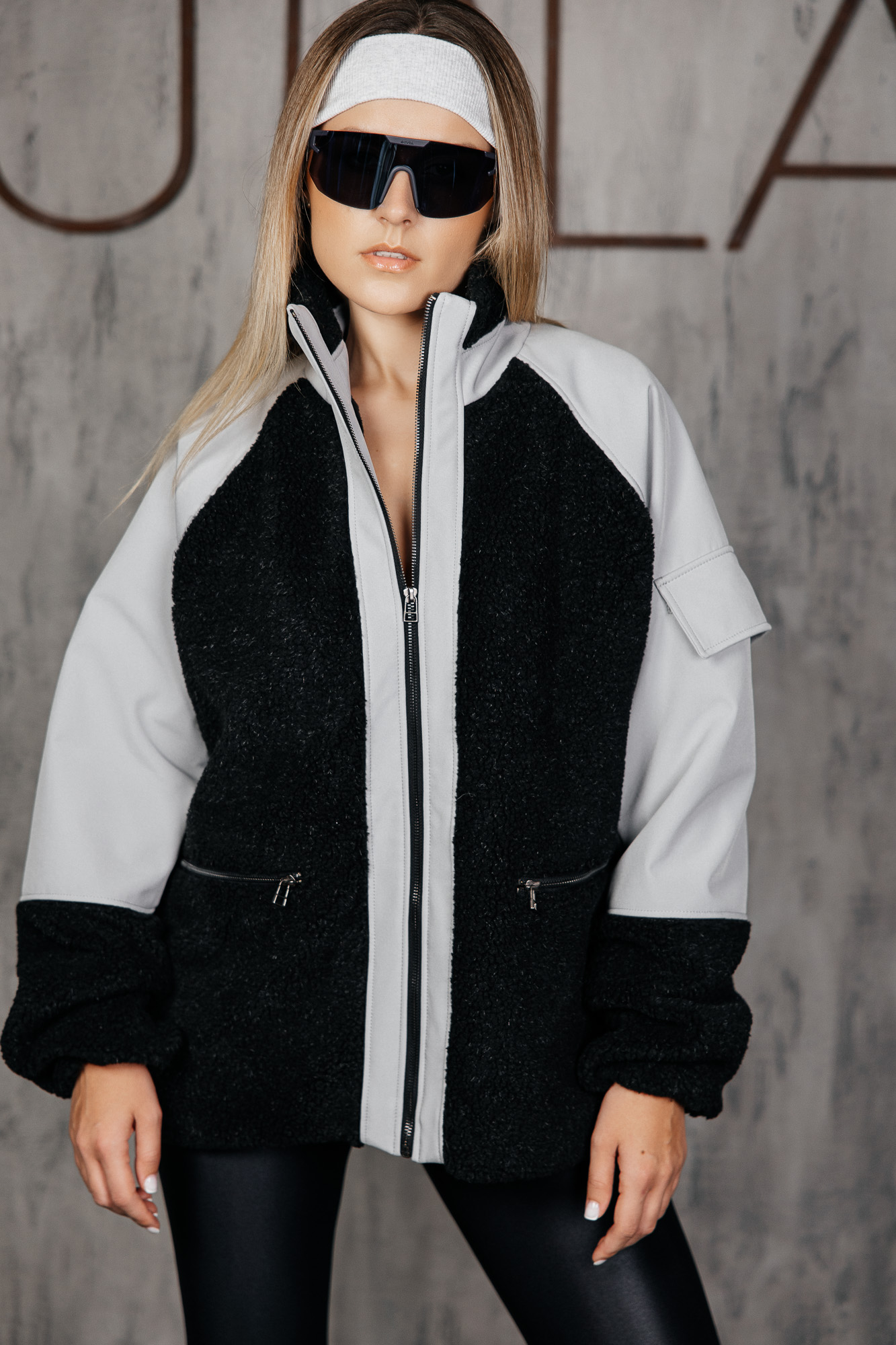 Šviesiai pilka galvos juosta „ARC“ - Image 58