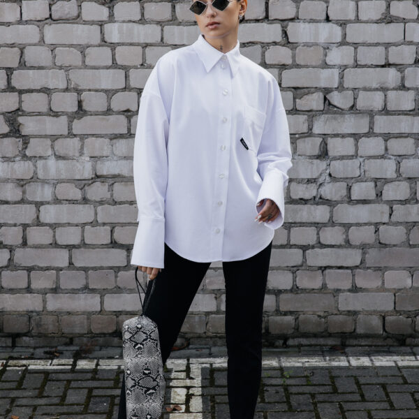 Balti marškiniai „BASE“