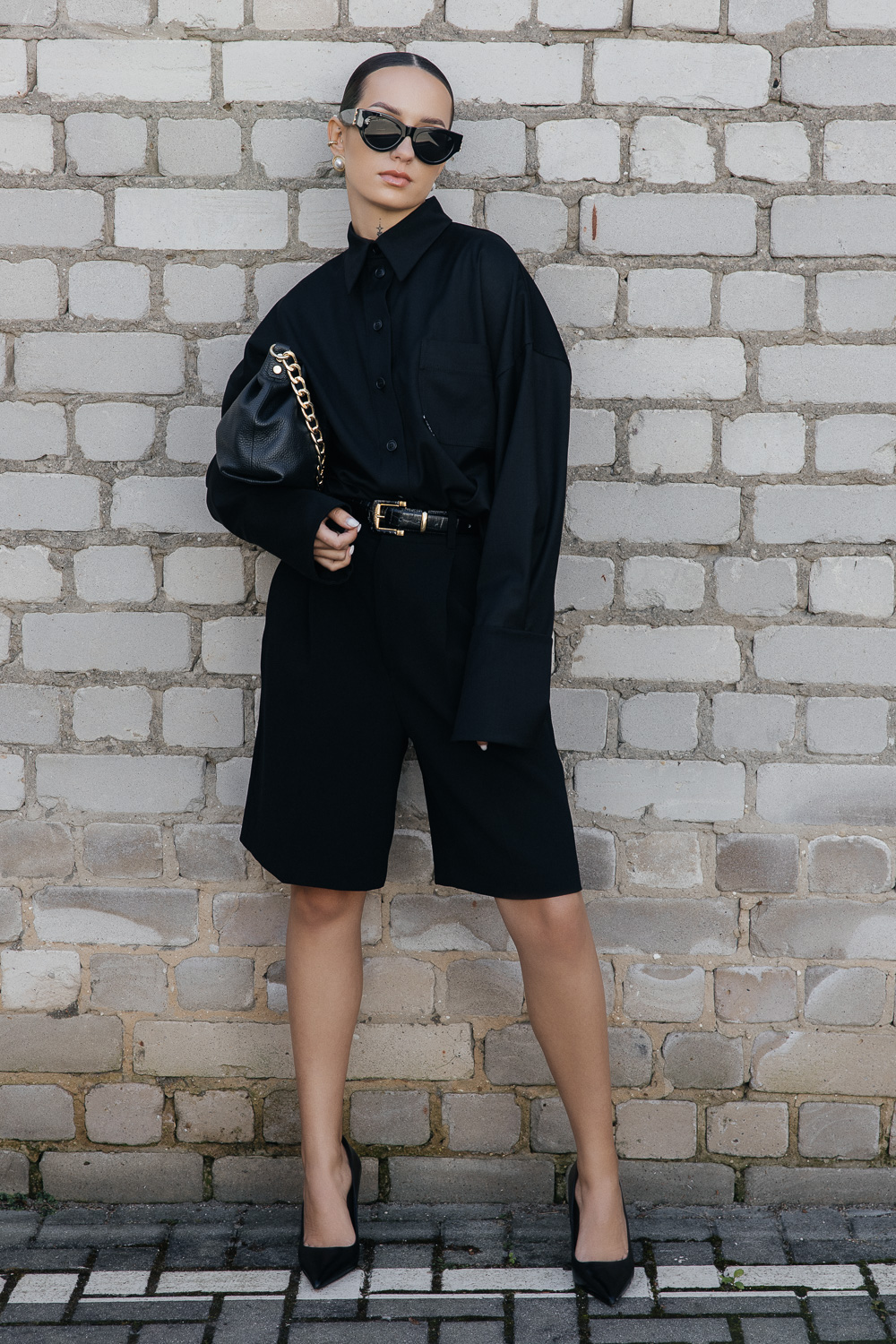 Juodi marškiniai „CORE“