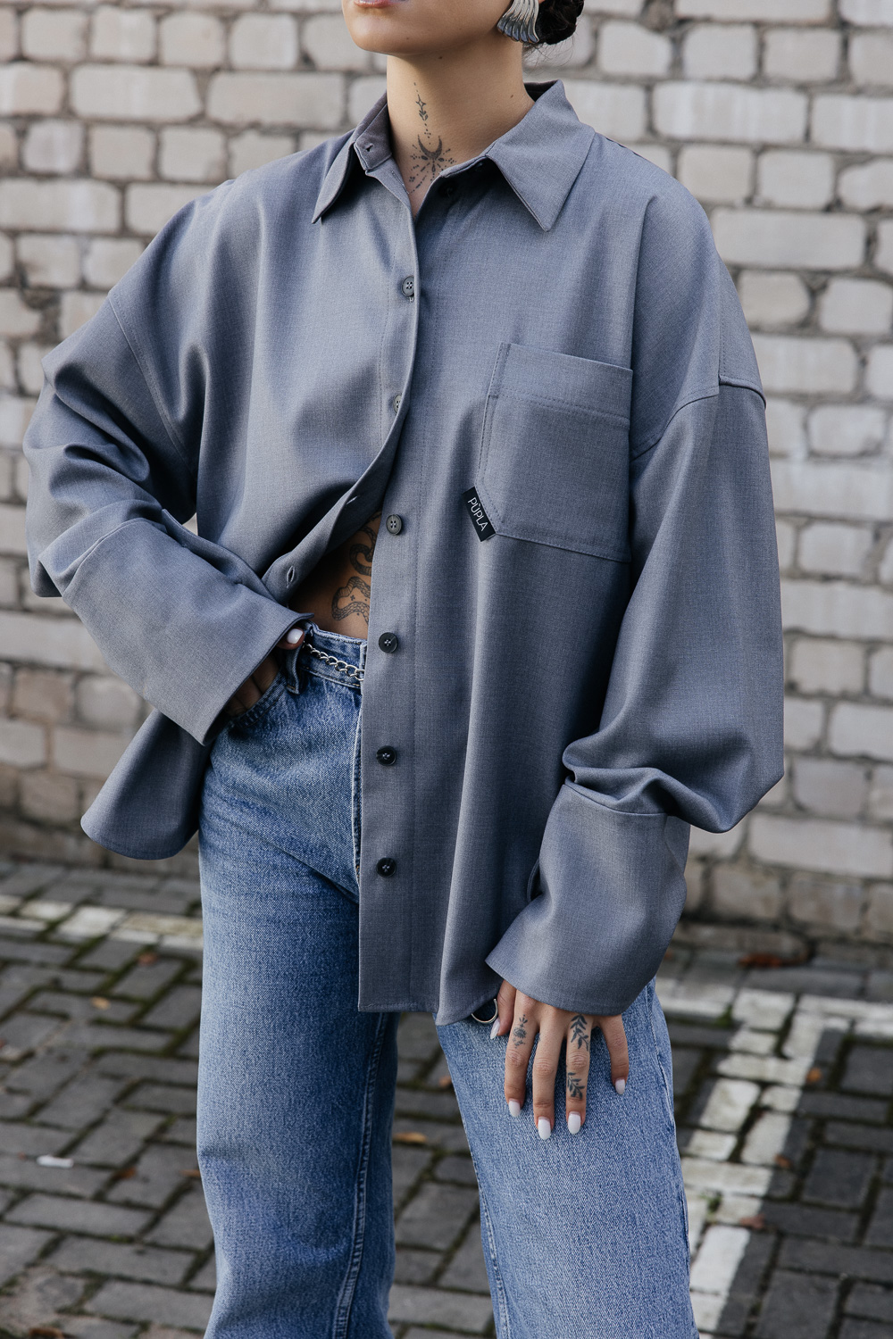 Pilki marškiniai „CORE“ - Image 2