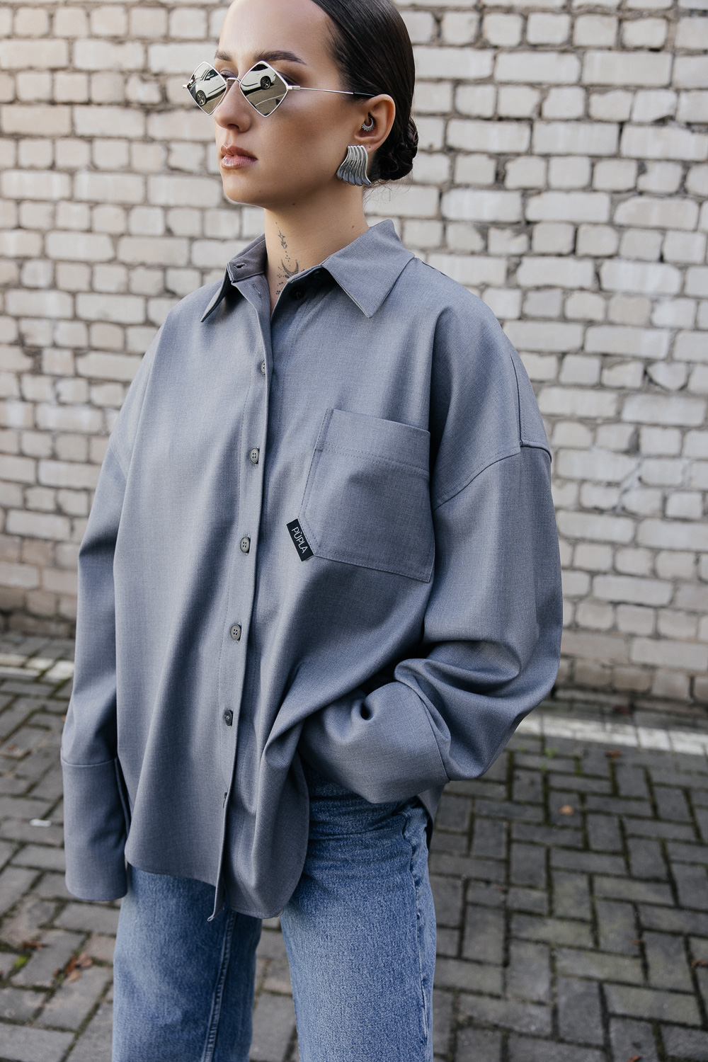 Pilki marškiniai „CORE“ - Image 7