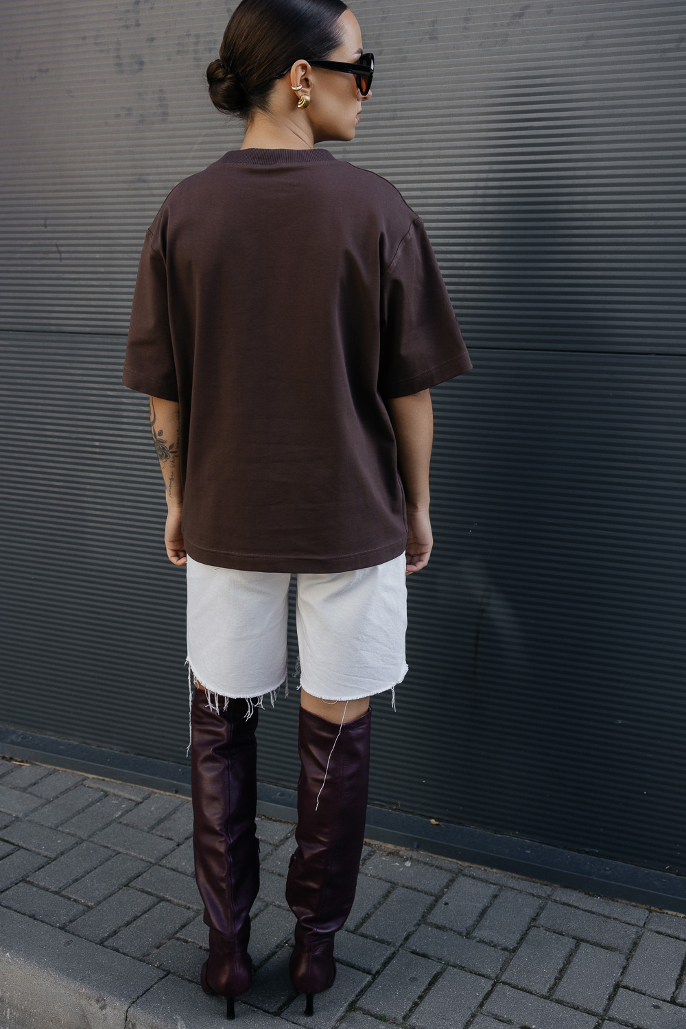 Rudi klasikiniai marškinėliai - Image 7