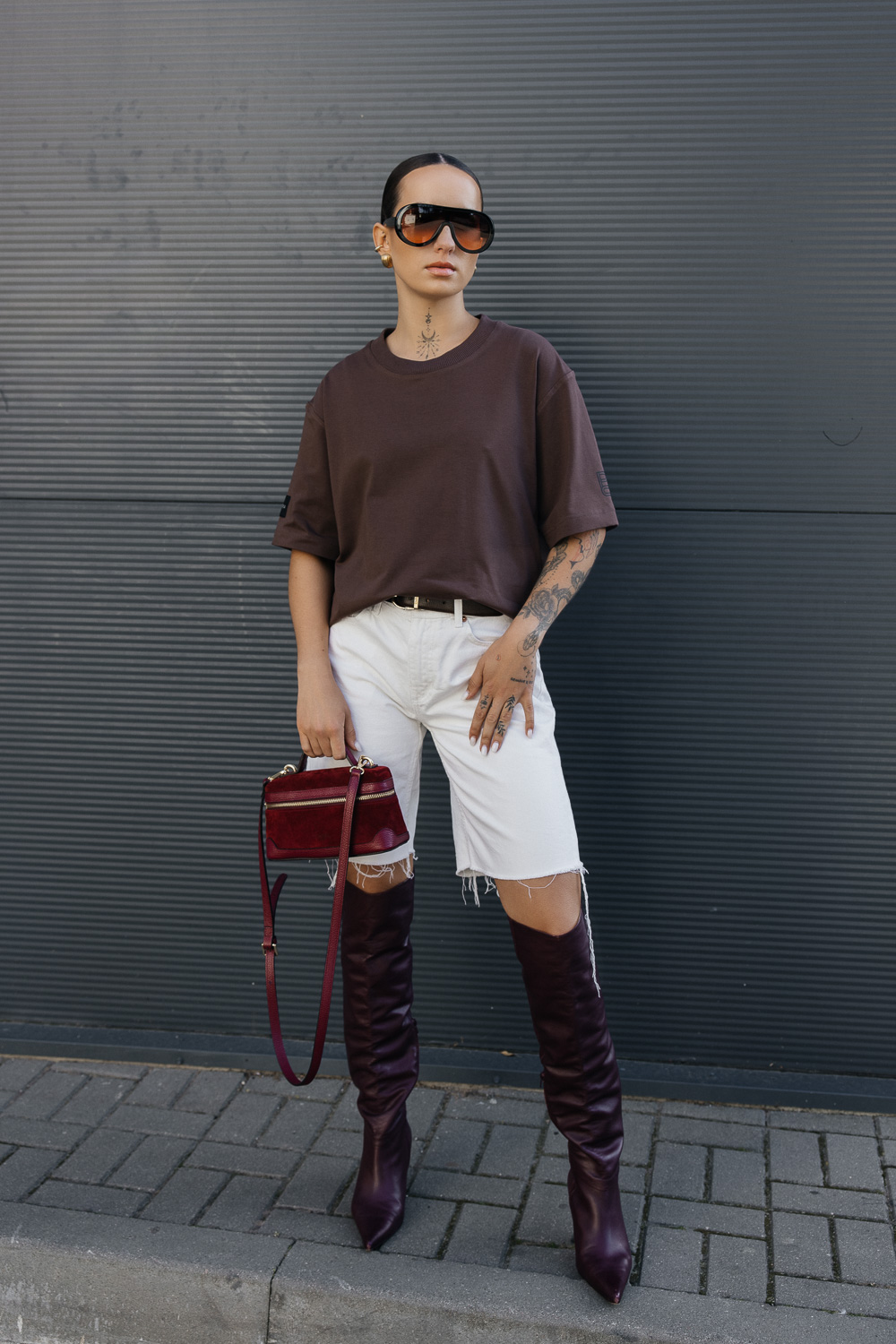 Rudi klasikiniai marškinėliai - Image 2