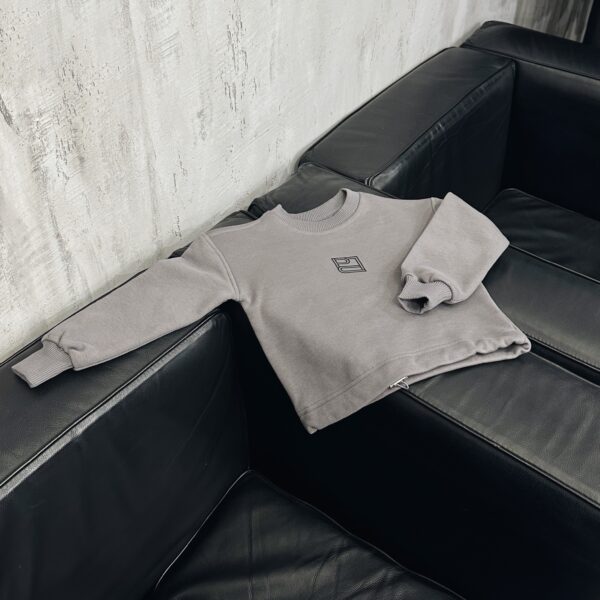 Pilkas džemperis „GROW SET“