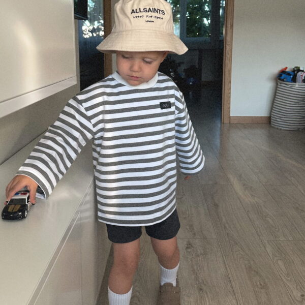 Džemperis „PÙPLA MINI CLASSIC STRIPES MELANGE“