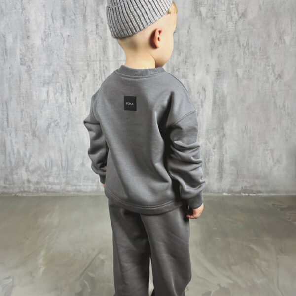 Pilkas džemperis „GROW SET“