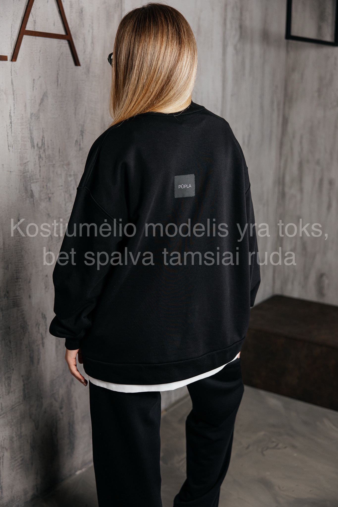 Tamsiai rudas laisvalaikio kostiumėlis „SHIFT“ - Image 7