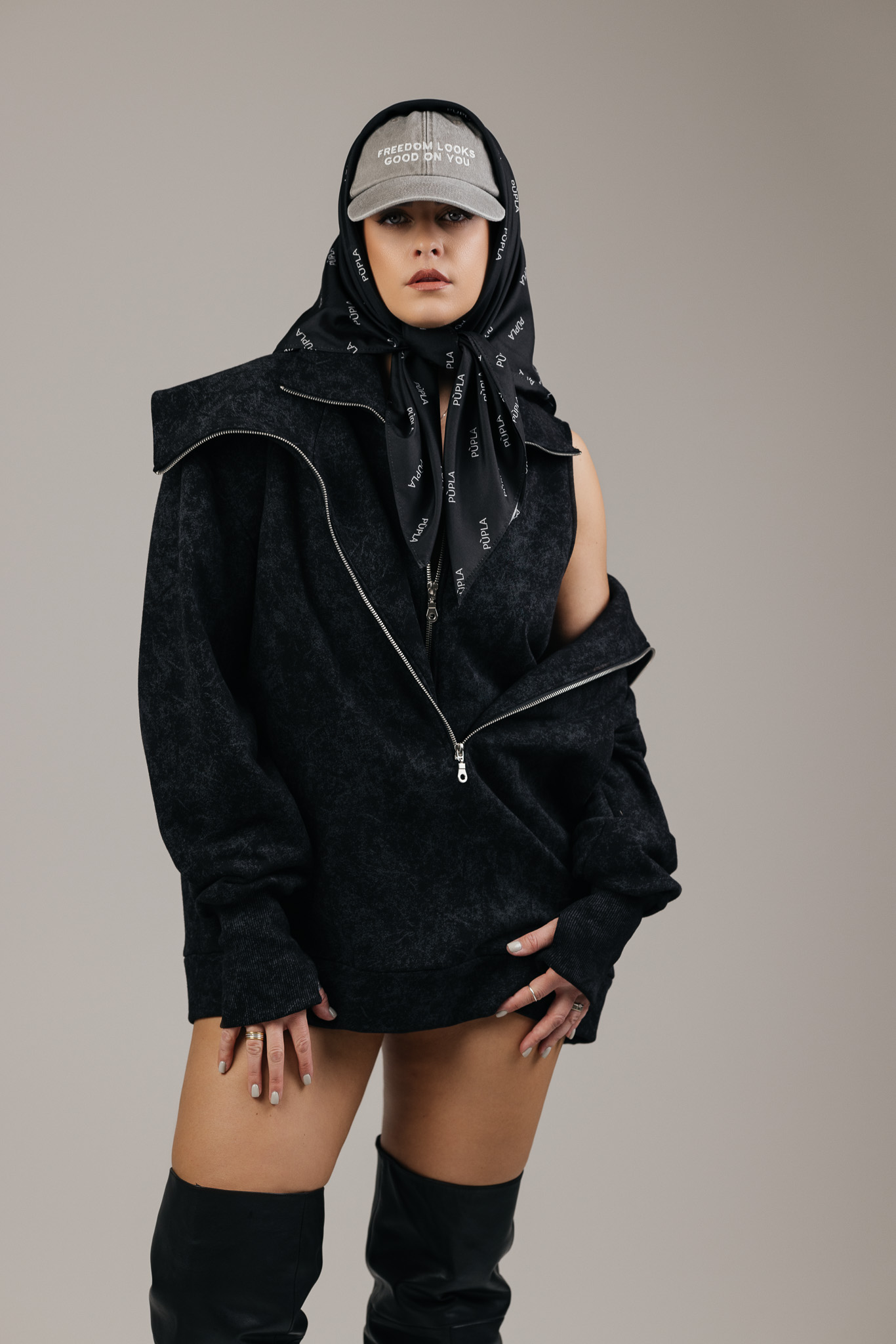 Margas džemperis „DUAL“ - Image 5