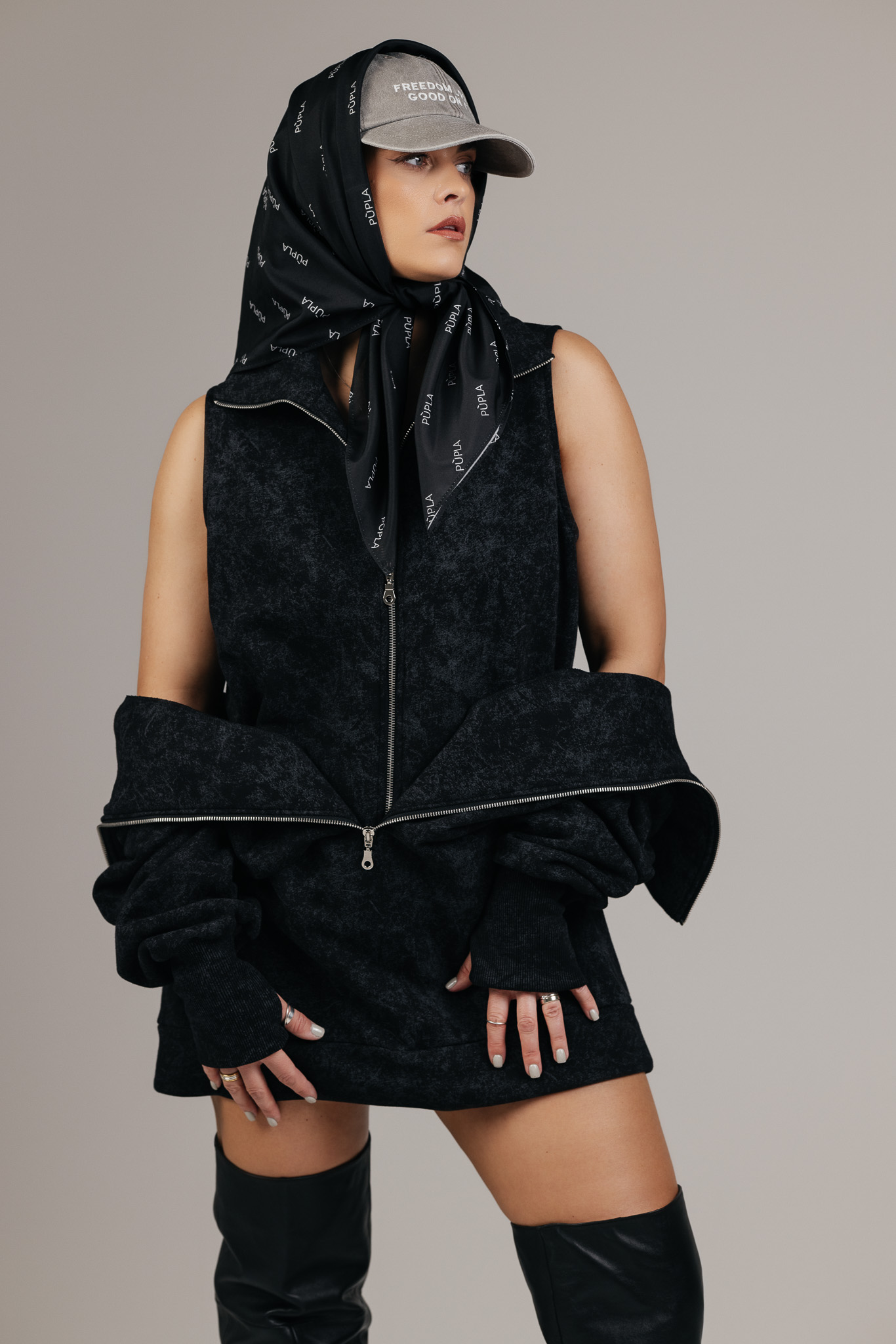 Margas džemperis „DUAL“ - Image 2