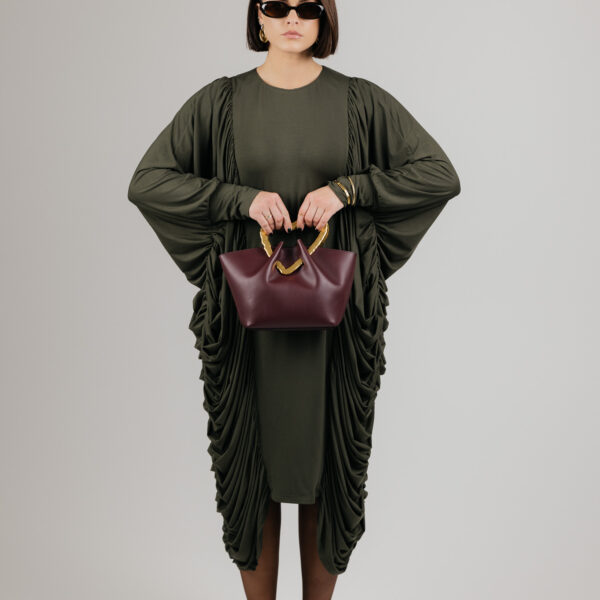 Chaki suknelė „DRAPE“