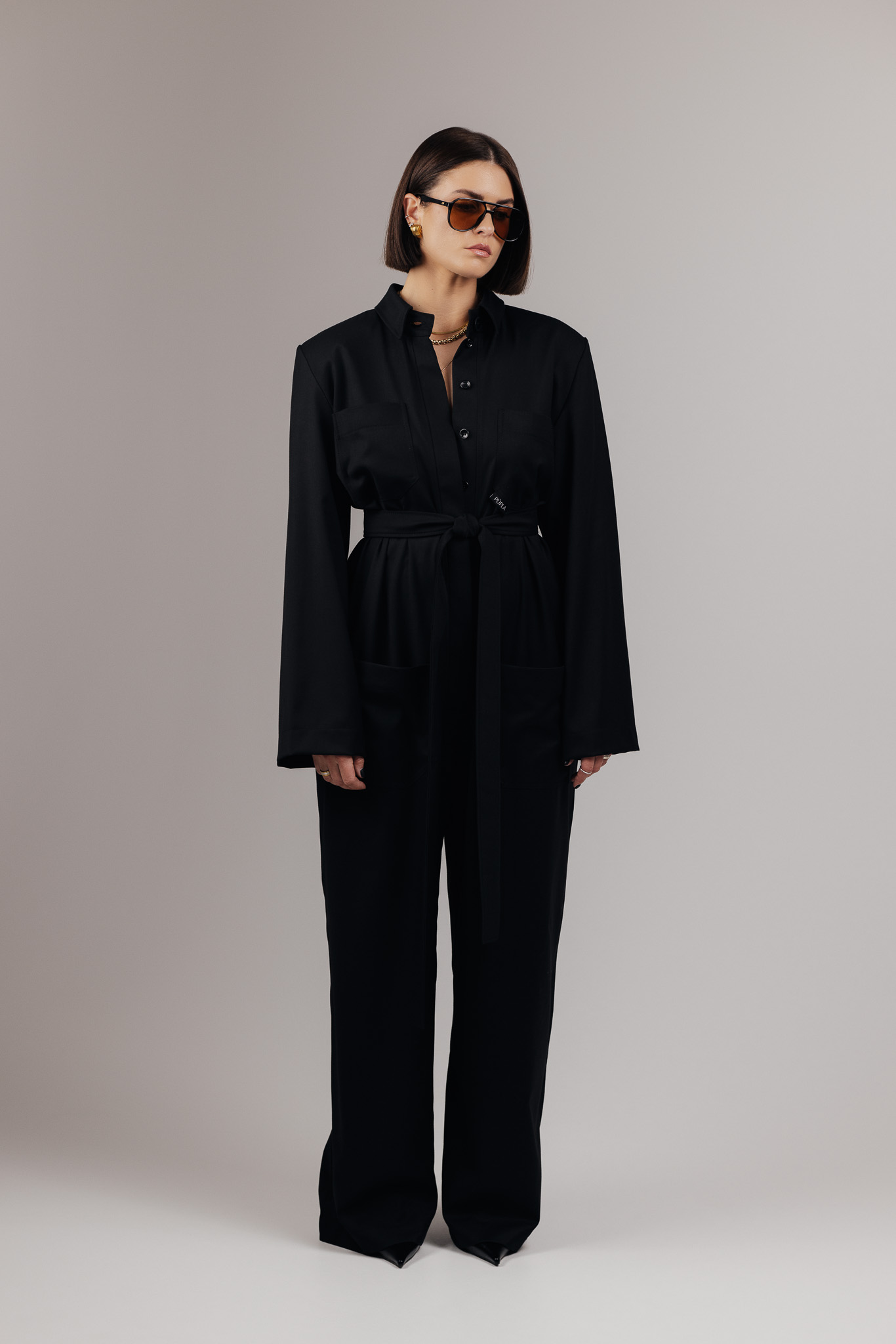 Juodas kombinezonas „MINIMAL“ - Image 6