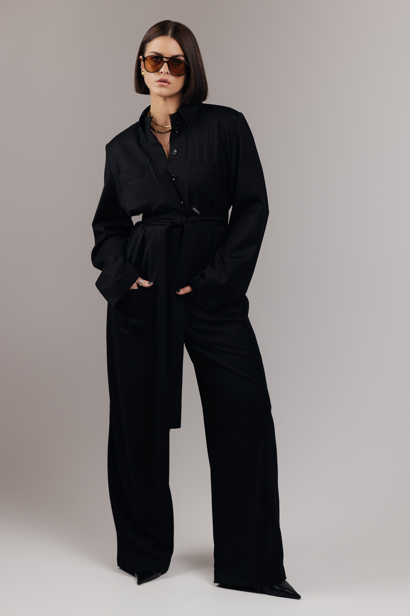 Juodas kombinezonas „MINIMAL“ - Image 5