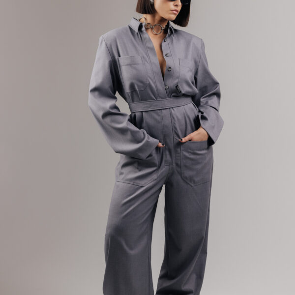 Pilkas kombinezonas „MINIMAL“