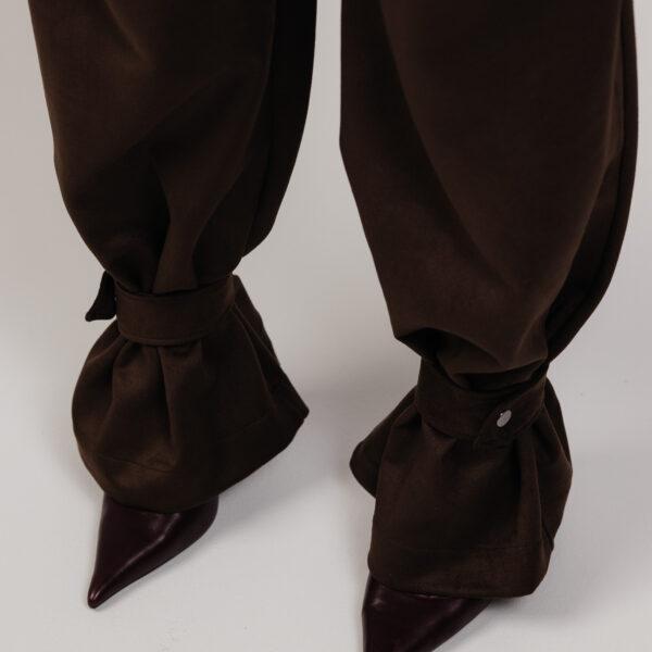 Rudos klasikinės kelnės „VANGUARD“