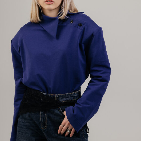 Mėlynas džemperis „ATLAS“