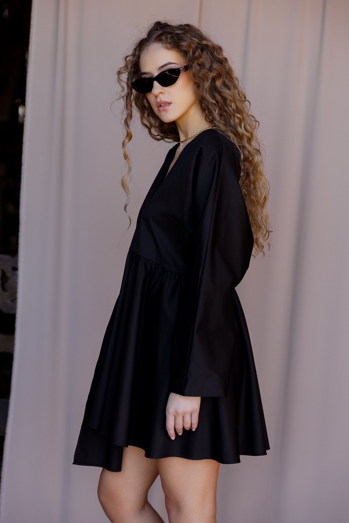 Juoda suknelė „VEIL“ - Image 9